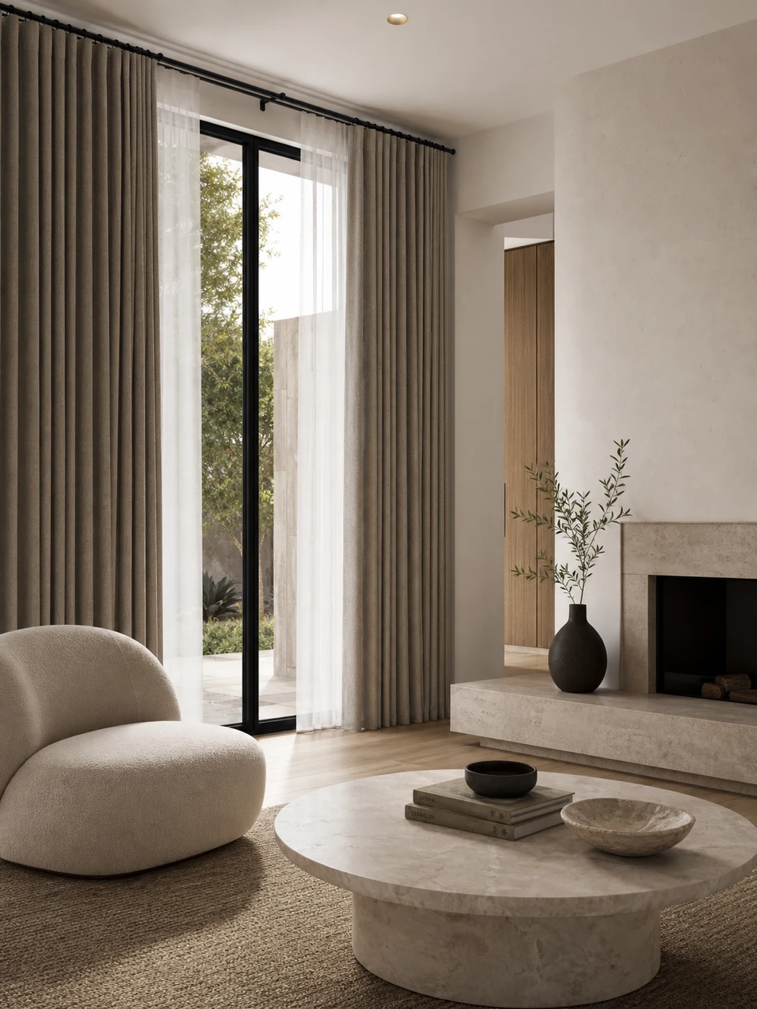 Compare blockout fabric