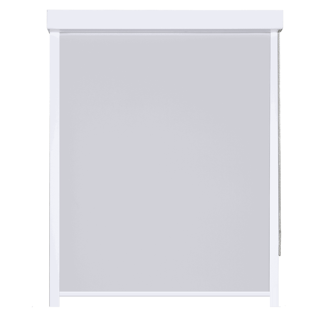 Three sided cassette: headbox and two side channels, the blind ends in its base rail with no bottom channel