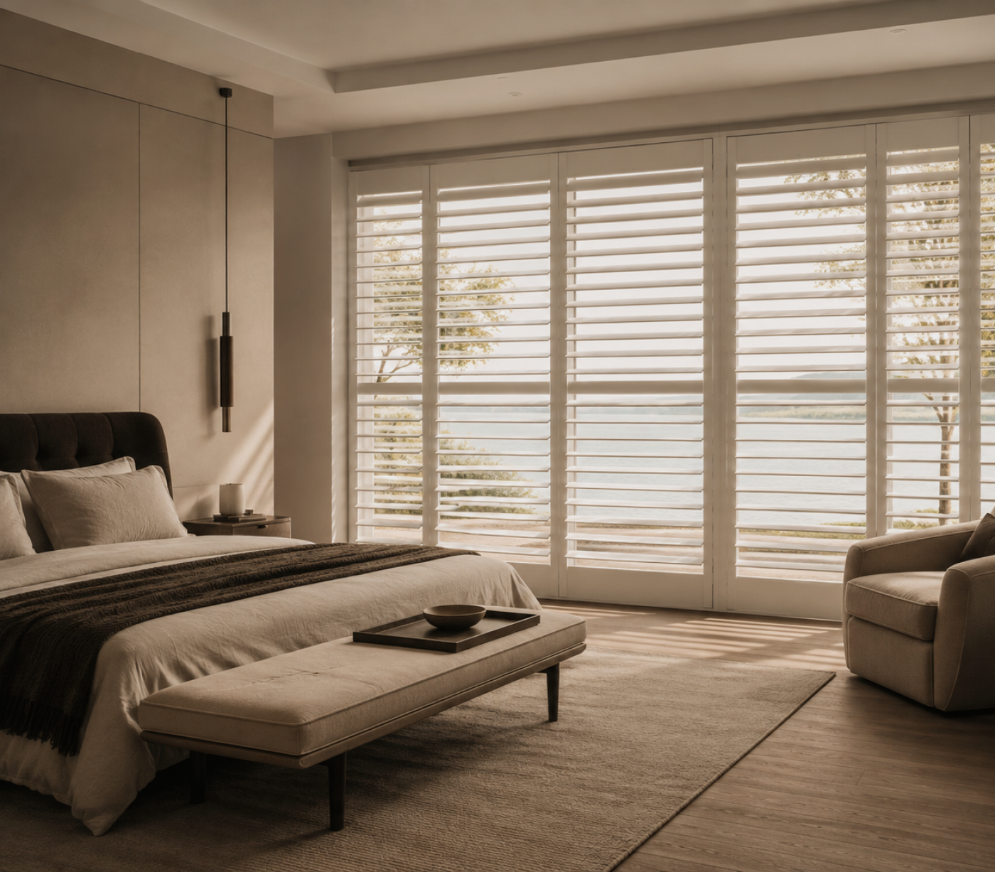 What Is a Bay Window? — bay window plantation shutters