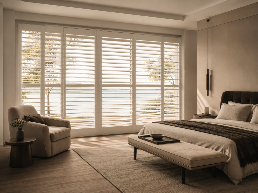 Light control — dining room plantation shutters3 863x1024