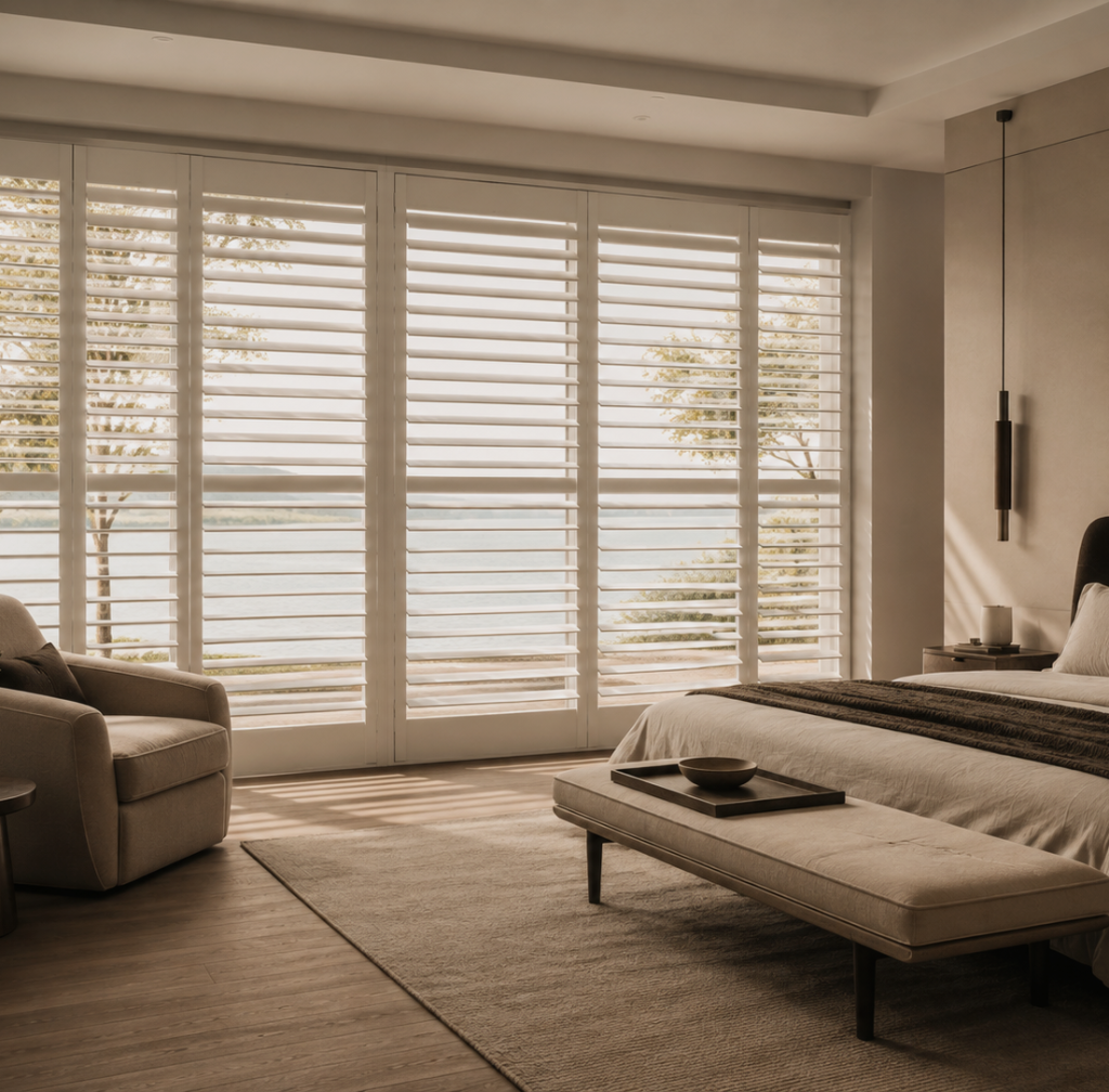 Routine dusting — dusting plantation shutters